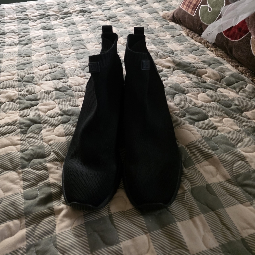 Micheal Kors Sock-Style Ankle Boots